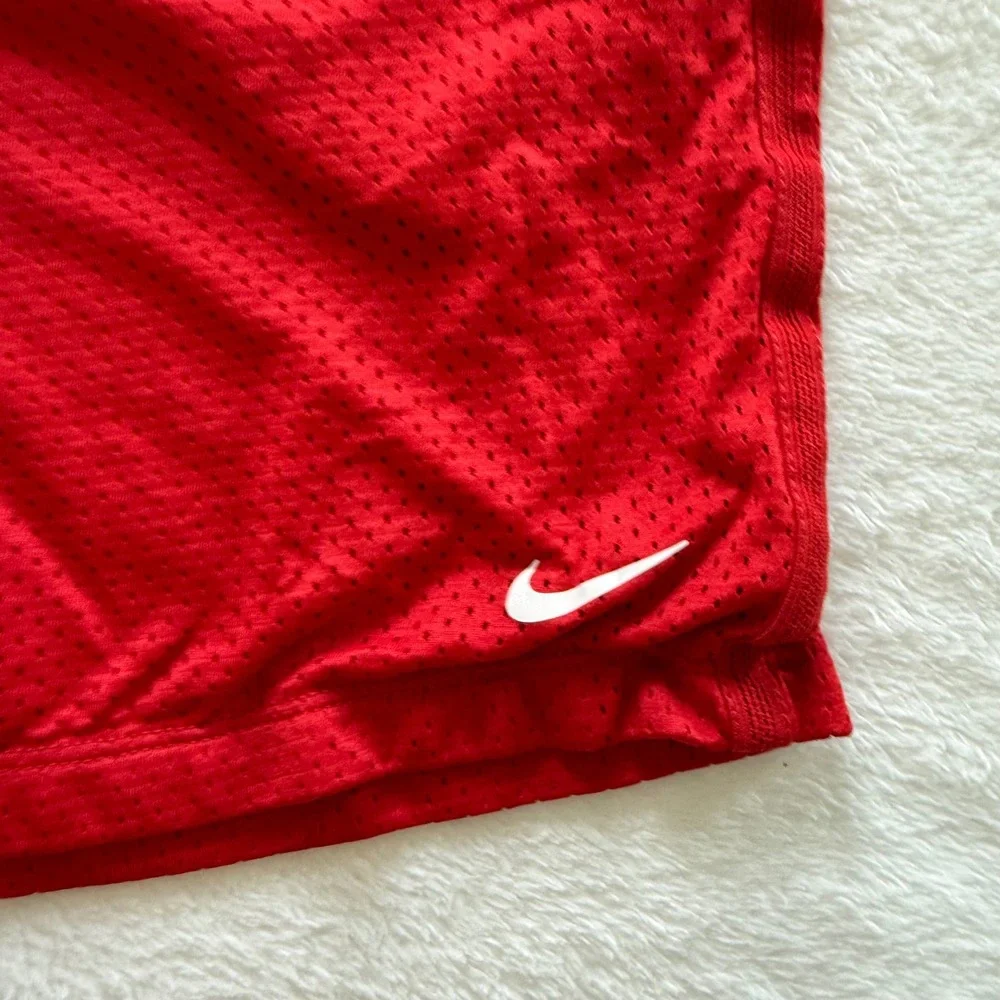 Nike NBA Basketball Shorts Kids M 10-12 Red Navy Blue Athletic Mesh Bundle